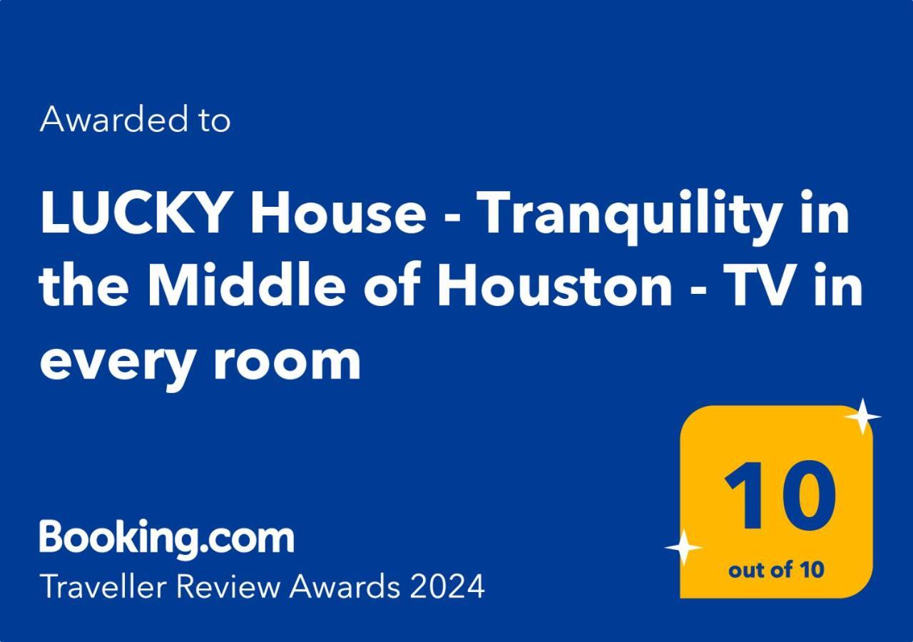 Lucky House - Tranquility In The Middle Of Houston - Tv In Every Room - 300 M2 외부 사진